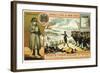 Dutch-Belgian Troops at the Battle of Waterloo, 1815-null-Framed Giclee Print