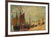 'Dutch Boats off Yarmouth, Prizes during the War', c1823 (1934)-John Sell Cotman-Framed Giclee Print