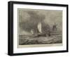 Dutch Boats on the Maas, Running for Rotterdam-Walter William May-Framed Giclee Print