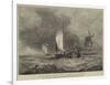 Dutch Boats on the Maas, Running for Rotterdam-Walter William May-Framed Giclee Print