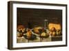 Dutch Breakfast (Oil on Wood)-Floris van Schooten-Framed Giclee Print