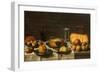 Dutch Breakfast (Oil on Wood)-Floris van Schooten-Framed Giclee Print