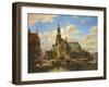 Dutch Bridge-null-Framed Art Print