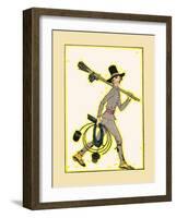 Dutch Chimney Sweep-Maud & Miska Petersham-Framed Art Print