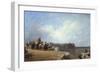 Dutch Coast Scene-Sir Augustus Wall Callcott-Framed Giclee Print