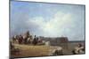 Dutch Coast Scene-Sir Augustus Wall Callcott-Mounted Giclee Print