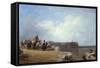 Dutch Coast Scene-Sir Augustus Wall Callcott-Framed Stretched Canvas