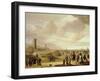 Dutch Coastal Scene-null-Framed Giclee Print