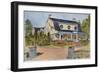 Dutch Colonial watercolor-Anthony Butera-Framed Giclee Print