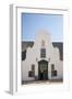 Dutch Colonial White Building at Groot Constantia Winery Estate-Kimberly Walker-Framed Photographic Print