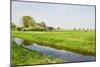 Dutch Countrylandscape Wirh Farms and Grazing Horses-Colette2-Mounted Photographic Print
