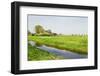 Dutch Countrylandscape Wirh Farms and Grazing Horses-Colette2-Framed Photographic Print