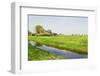 Dutch Countrylandscape Wirh Farms and Grazing Horses-Colette2-Framed Photographic Print