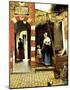 Dutch Courtyard of a House in Delft-Pieter de Hooch-Mounted Giclee Print