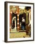 Dutch Courtyard of a House in Delft-Pieter de Hooch-Framed Giclee Print