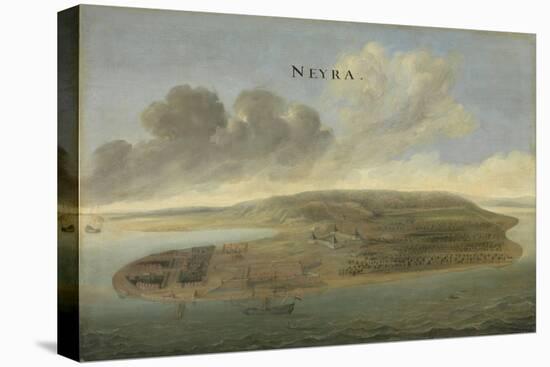 Dutch East India Company Trading Post of Banda Neira in the Southern Moluccas, C.1662-3-David Vinckboons-Stretched Canvas