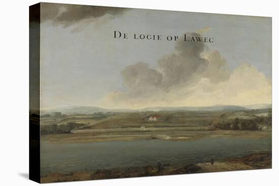 Dutch East India Company Trading Posts of Lawec in Cambodia, c.1662-3-Johannes Vinckeboons-Stretched Canvas