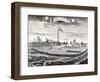 Dutch East India Company Wood or Saw Mill on the Island Two Miles from Batavia-Johann Wolfgang Heydt-Framed Giclee Print