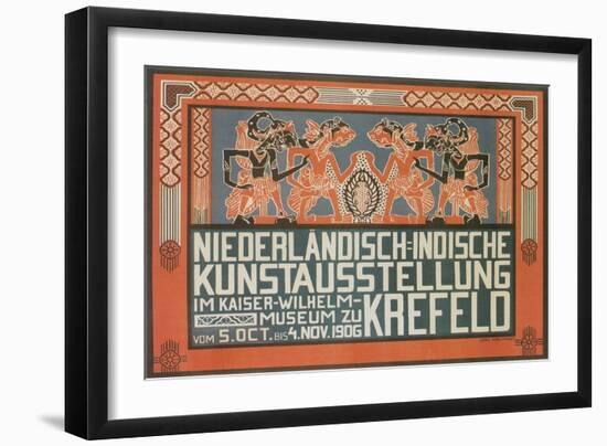 Dutch East Indies Art Exhibition, Germany-null-Framed Giclee Print