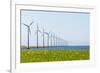 Dutch Energy Windmills-Twin design-Framed Photographic Print