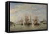 Dutch, English, French and American Squadrons in Japanese Waters-Heemskerck van-Framed Stretched Canvas