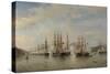 Dutch, English, French and American Squadrons in Japanese Waters-Heemskerck van-Stretched Canvas