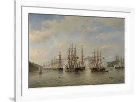 Dutch, English, French and American Squadrons in Japanese Waters-Heemskerck van-Framed Premium Giclee Print