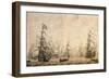 Dutch Fleet, 1672-William Affleck-Framed Giclee Print