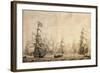 Dutch Fleet, 1672-William Affleck-Framed Giclee Print