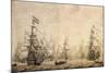 Dutch Fleet, 1672-William Affleck-Mounted Giclee Print