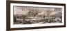 Dutch Fleet Sailing Up the Medway River to Bombard Chatham and Rochester in 1667-null-Framed Giclee Print