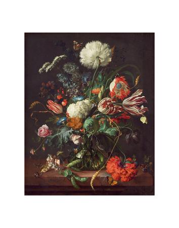 Jan Davidsz de Heem, Vase of Flowers