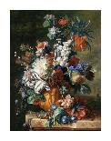 Rachel Ruysch, Still-Life with Flowers-Dutch Florals-Framed Art Print