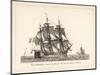 Dutch "Flute" Sails Away on the Breeze-Beaugean-Mounted Art Print