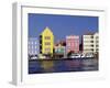 Dutch Gable Architecture of Willemstad, Curacao, Caribbean-Greg Johnston-Framed Premium Photographic Print