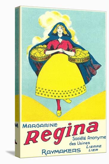 Dutch Girl Margarine Advertisement-null-Stretched Canvas