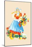 Dutch Girl-null-Mounted Art Print