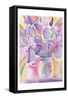 Dutch Iris-Beverly Dyer-Framed Stretched Canvas