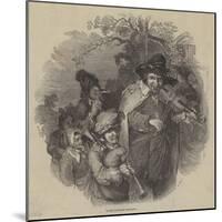 Dutch Itinerant Musicians-null-Mounted Giclee Print