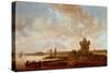 Dutch Landscape (Oil on Panel)-Jan Josephsz van Goyen-Stretched Canvas