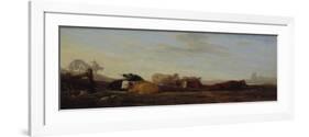 Dutch Landscape with Cattle-Sir Augustus Wall Callcott-Framed Giclee Print