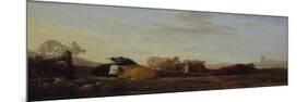 Dutch Landscape with Cattle-Sir Augustus Wall Callcott-Mounted Giclee Print