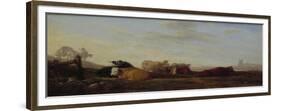 Dutch Landscape with Cattle-Sir Augustus Wall Callcott-Framed Premium Giclee Print