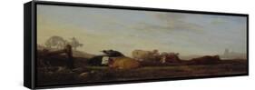 Dutch Landscape with Cattle-Sir Augustus Wall Callcott-Framed Stretched Canvas