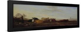 Dutch Landscape with Cattle-Sir Augustus Wall Callcott-Framed Giclee Print
