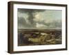 Dutch Landscape with View from Dunes on Plain, Um 1664-Philips Koninck-Framed Giclee Print