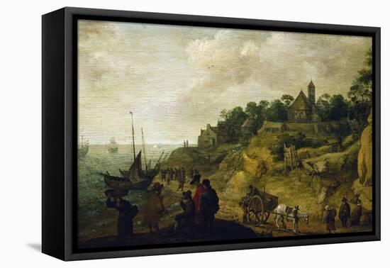 Dutch Landscape-Pieter de Neyn-Framed Stretched Canvas