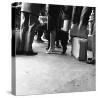 Dutch Legs, Amsterdam, Netherlands, 1963-Michael Walters-Stretched Canvas