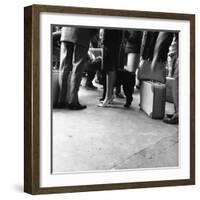 Dutch Legs, Amsterdam, Netherlands, 1963-Michael Walters-Framed Photographic Print