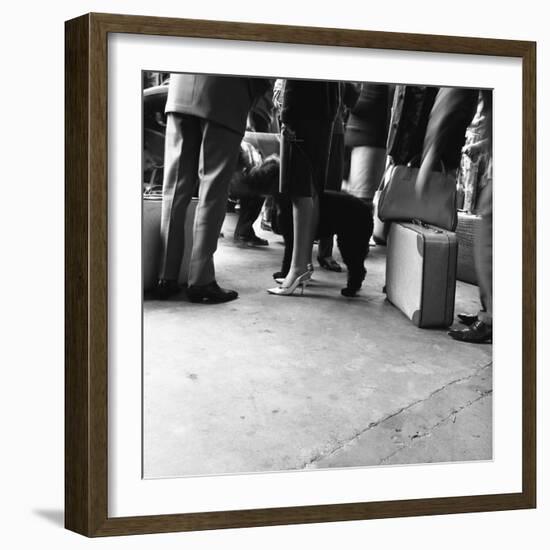 Dutch Legs, Amsterdam, Netherlands, 1963-Michael Walters-Framed Photographic Print